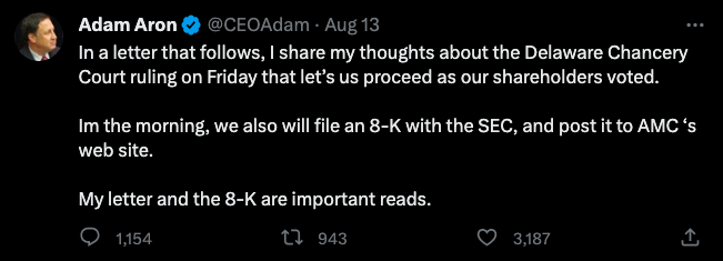 Ape Approval by board