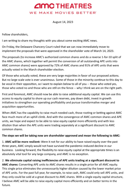 Ape Approval by board