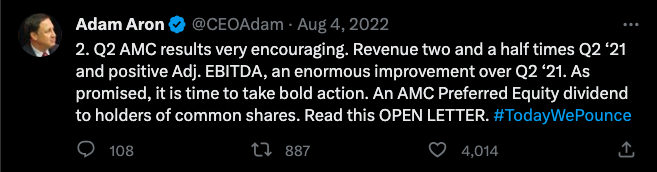 CEO Tweet - Pounce Campaign