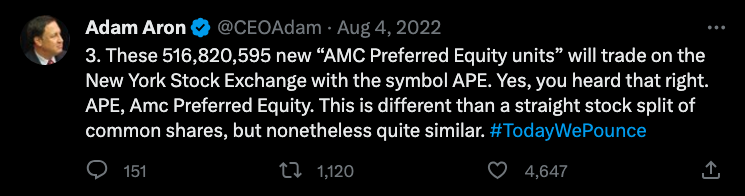 Ape Approval by board