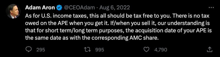 Ape Approval by board