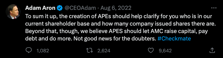 Ape Approval by board